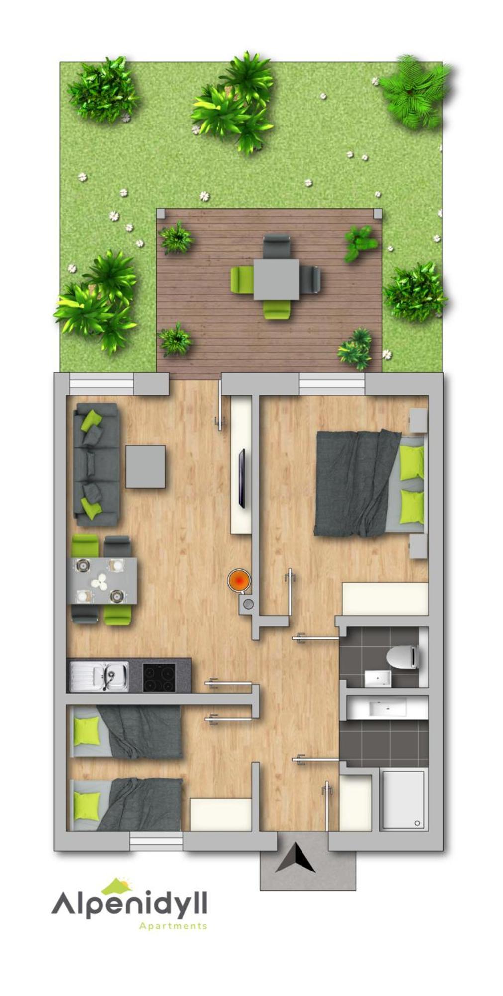 Happy Aich 1 By Alpenidyll Apartments מראה חיצוני תמונה